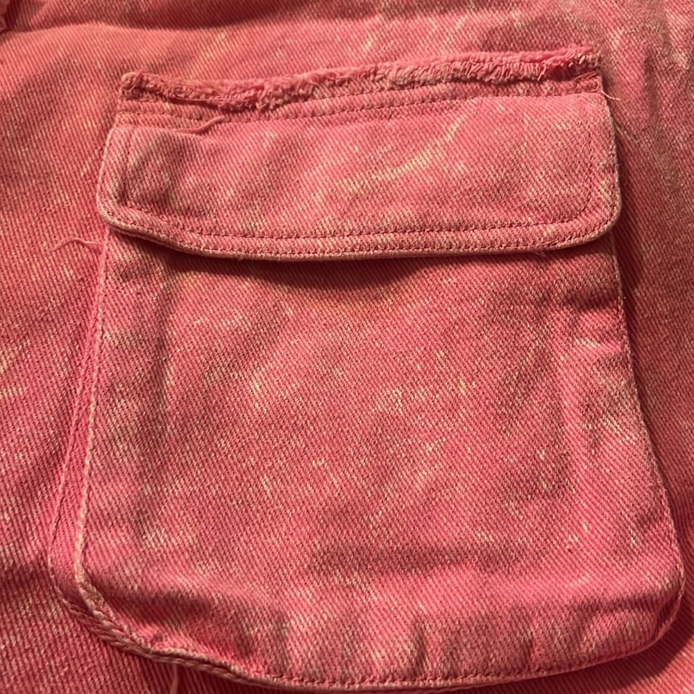 Pink Oversized Shacket Jacket Size Medium New Nwt - Picture 6 of 11